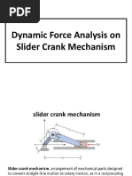 UNIT 2 (B) Dynamic Force Analysis