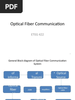 Optical Fiber Communication: ETEG 422