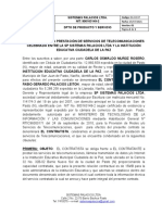 Contrato Ie Ciudadela de La Paz Julio 15 de 2021