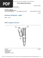 Electronic Unit Injector - Adjust: Pruebas y Ajustes