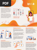 Tríptico Institucional para Empresa de Telecomunicaciones