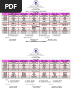 Department of Education: Grade Iv - Departmentalized Class Program SY 2020 - 2021