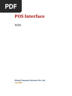 HPY NSDL POS Interface V1.0