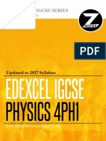 Edexcel Igcse Physics 4ph1 Theory