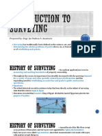 CE101-1 - 1. Introduction To Surveying