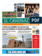 15) El Observador Sabado 17 y Domingo 18 de Julio de 2021