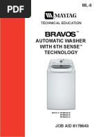 Ml-6 Maytag Bravos Automatic Washer With 6th Sense Technology