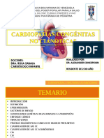 Cardiopatías Congenitas Acianogenas