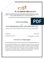 5 Semester Civil Procedure Code and Limitation Act