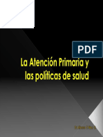 Atencion Primaria y Politicas en Salud