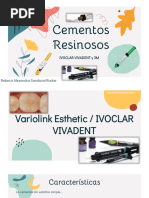 Cementos Resinosos