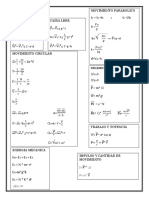 Formulario Fisica I