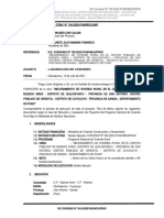 Informe #31 Residente - Liquidacion de Obra