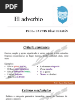 El Adverbio