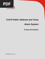 Honeywell X-618 Product Manual