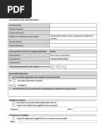 SITHCCC005 Assessment 2 - Practical Observation