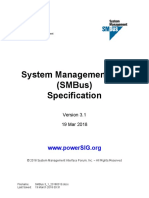 System Management Bus (Smbus) Specification: © 2018 System Management Interface Forum, Inc. - All Rights Reserved