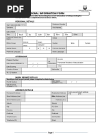 Employee Information Form 06