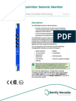 3500/42M Proximitor Seismic Monitor: Datasheet