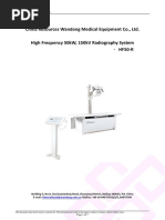 China Resources Wandong Medical Equipment Co., Ltd. High Frequency 50kW, 150kV Radiography System HF50-R