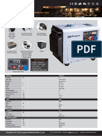 DG8500SE - T: Diesel Generator Portable Soundproof Type