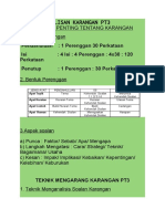 Teknik Penulisan Karangan PT3