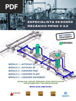 ESPECIALISTA EN DISEÑO MECÁNICO - PIPING 2da VERSION