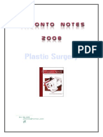 Toronto Notes - Plastic Surgery