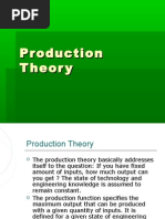 Production Theory