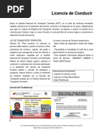 Licencia Jose Perez