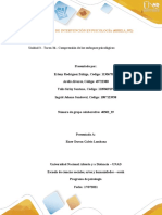 Unidad 3 - Tarea 4 - Comprención de Los Enfoques Psicológicos