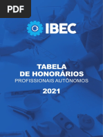 IBEC Tabela - de - Honorrios - Profissionais - 2021