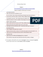 Evolution Station Cards BIOLOGY COMPLETE WORSHEET ASSIGNMENT ANSWERS