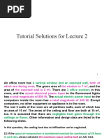 Tutorial Solutions-2 For Lecture 2, 3 and 4