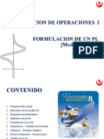 Formulación Programas Lineales - SOLUCION