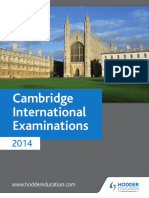 Cambridge International Examinations