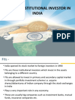 Foreign Institutional Investor in India111111