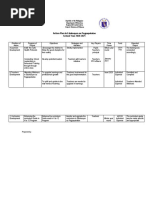 Action Plan in Edukasyon Sa Pagpapakatao School Year 2020-2021