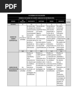 Rubrica Actividad Diario de Campo