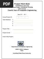 Project Work Book 2019-20