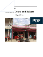 Avash Deary and Bakery: Business Plan OF