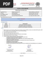 Covid-19 Test Report: Patient Name: Gurvinder Arora