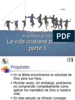 La Vida Cristiana Practica Parte 1