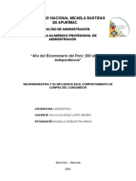 (Final) Neuromarketing y Su Influencia en El Comportamiento Del Consumidor