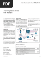 Tractor Hydraulics in Line With The Trend