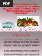 Proyecto Investigacion de Verduras