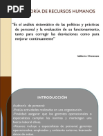 Auditoria de Recursos Humanos