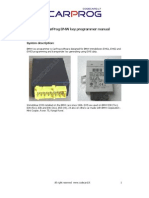 CARPROG BMW Key Programmer Manual