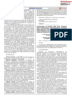 Conforman La Cuarta Sala Civil Primera Sala Contenciosa Adm Resolucion Administrativa N 000245 2021 P Csjli PJ 1974075 2