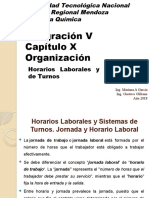 Organicación - Turnos y Horarios Lab